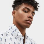 Camisa larga regular fit