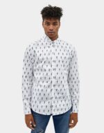 Camisa larga regular fit - Imagen 3