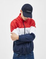 Chaqueta fina color block