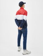 Chaqueta fina color block - Imagen 2