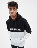 Lanzamiento de sudadera con capucha