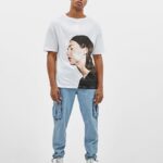 Camiseta de manga corta de gran tamaño