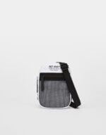 Bolso tipo bolsa con estampado de eslogan