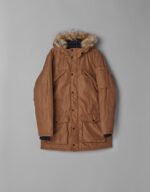 Abrigo estilo parka con capucha - Imagen 5