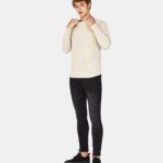 Suéter de punto gofre
